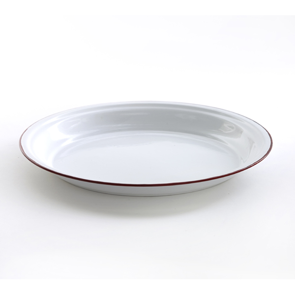 French Red edge plate 30cm